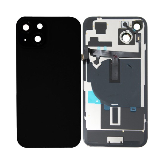 Tampa Traseira Apple iPhone 15 Plus com Wireless Charge+Flashlight Flex Preto